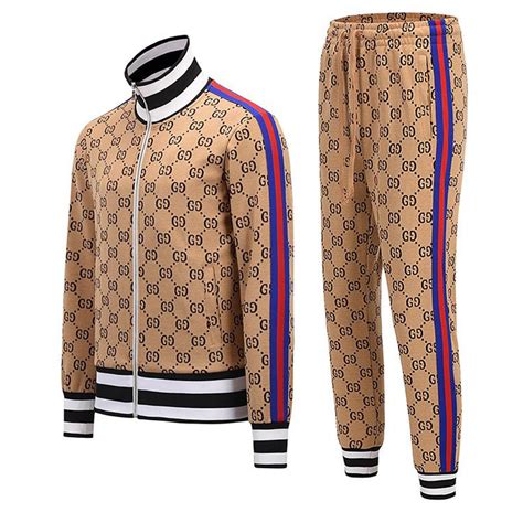 gucci velvet tracksuit|gucci tracksuit men sale.